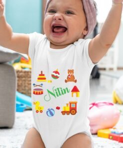Baby Name Rompers & T-Shirts for Newborn Baby