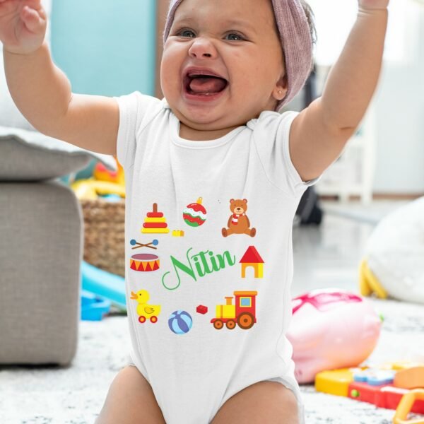 Baby Name Rompers & T-Shirts for Newborn Baby