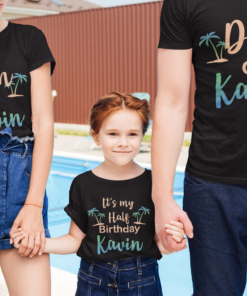 Kids Birthday Family T-Shirts - First Birthday Theme