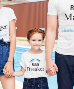 Personalised Family Group T-Shirts - Family Matching T-Shirts