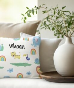 Personalised Kids Custom Name AOP Cushions Covers- Kids Cushion Covers