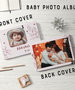 Custom Baby Photo Book - Baby Photo Album - Baby Milestones Book - Gifts for Baby - First Birthday Gifts
