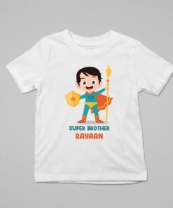 Siblings Matching T-Shirts – Personalized Rakhi Gifts for Kids