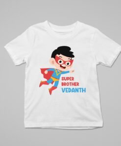 Siblings Matching T-Shirts – Personalized Rakhi Gifts for Kids