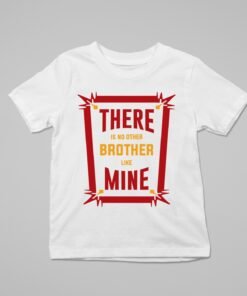 Siblings Matching T-Shirts – Personalized Rakhi Gifts for Kids