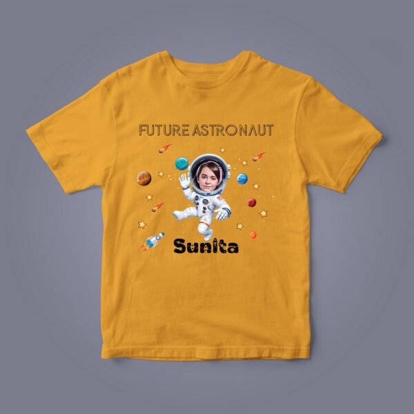 Kids Custom Photo T-Shirts - Kids Caricature Photo T-Shirts - Personalised Gifts for Kids