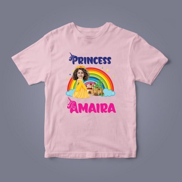 Kids Custom Photo T-Shirts - Kids Caricature Photo T-Shirts - Personalised Gifts for Kids