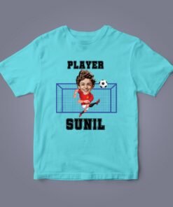 Kids Custom Photo T-Shirts - Kids Caricature Photo T-Shirts - Personalised Gifts for Kids