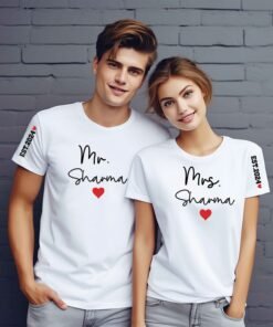Mr and Mrs Matching T-Shirts
