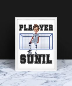 PERSONALIZED KIDS PHOTO CARICATURE WALL FRAMES – BIRTHDAY GIFTS FOR BOYS OR GIRLS