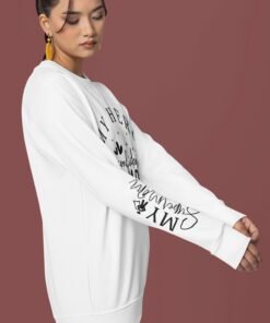 Alternative view of My Hero my confidence my mom,My supermom,Sweatshirt With Wrist Design - Gifts For Her