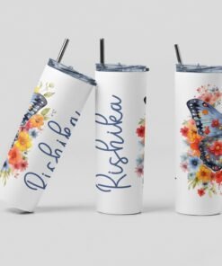 Personalised Custom Name Stainless Steel Tumbler Bottle - Gifts For Her