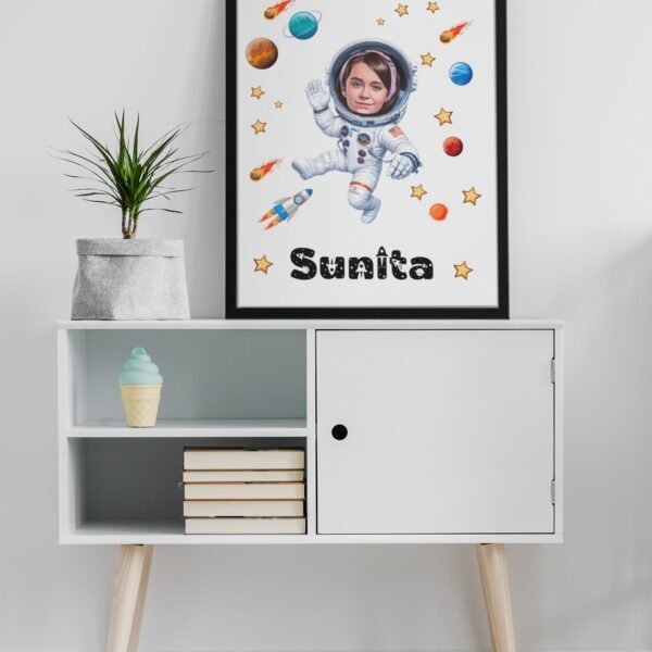 PERSONALIZED KIDS PHOTO CARICATURE WALL FRAMES – BIRTHDAY GIFTS FOR BOYS OR GIRLS