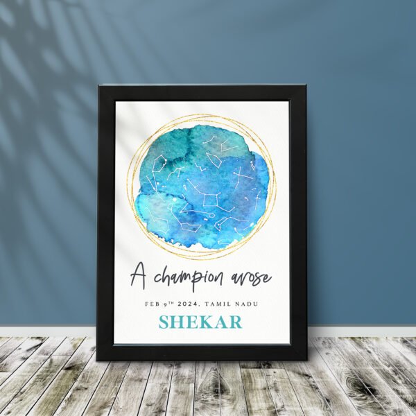 Personalized Star Map Frames | Unique Gifts for Him | Custom Home Decor