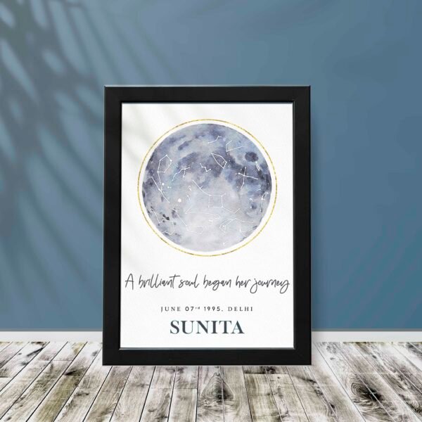 Personalized Star Map Frames | Unique Gifts for Her | Custom Home Decor