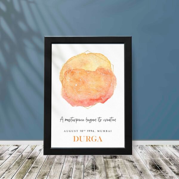 Personalized Star Map Frames | Unique Gifts for Her | Custom Home Decor