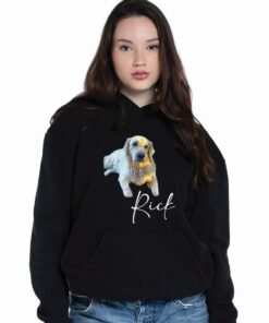 Personalised Pet Hoodies for Pet Lovers - Gifts for Pet Lovers & Pet Parents - Pet Portrait Hoodies