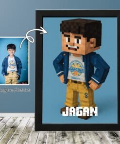 Kids Custom Portrait Wall frames - Gift for Kids