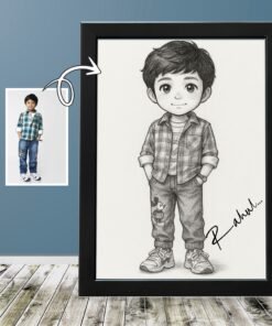 Kids Custom Portrait Wall Frames