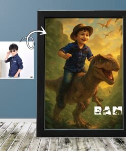 Alternative view of Kids Custom Portrait Wall frames - Gift for Kids