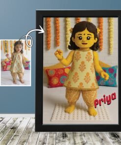 Kids Custom Portrait Wall frames - Gift for Kids