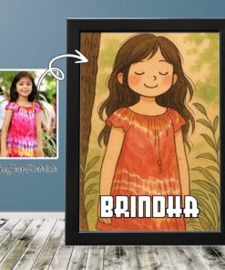 Kids Custom Portrait Wall frames - Gift for Kids