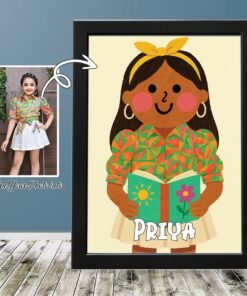 Alternative view of Kids Custom Portrait Wall frames - Gift for Kids
