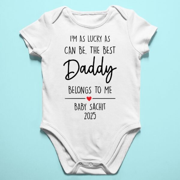 Personalized First Father’s Day Gifts – Rompers & T-Shirts