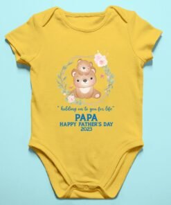 Personalized First Father’s Day Gifts – Rompers & T-Shirts
