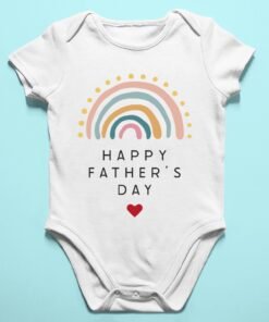 Personalized First Father’s Day Gifts – Rompers & T-Shirts