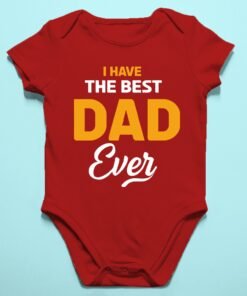 Personalized First Father’s Day Gifts – Rompers & T-Shirts