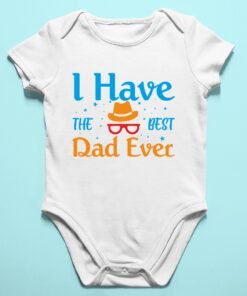 Personalized First Father’s Day Gifts – Rompers & T-Shirts