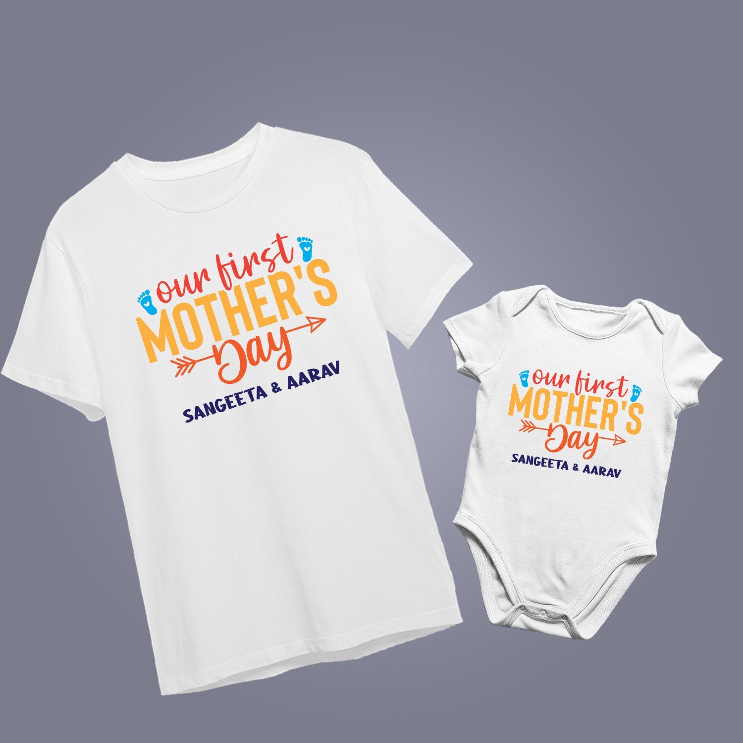Custom Mother & Son/Daughter Twinning Tees - Mothers Day Gifts