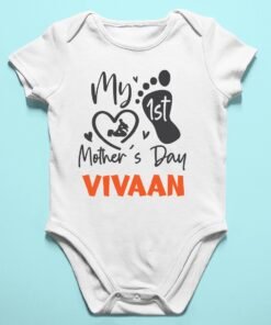 Personalized My First Mother’s Day Baby Rompers-Tshirts