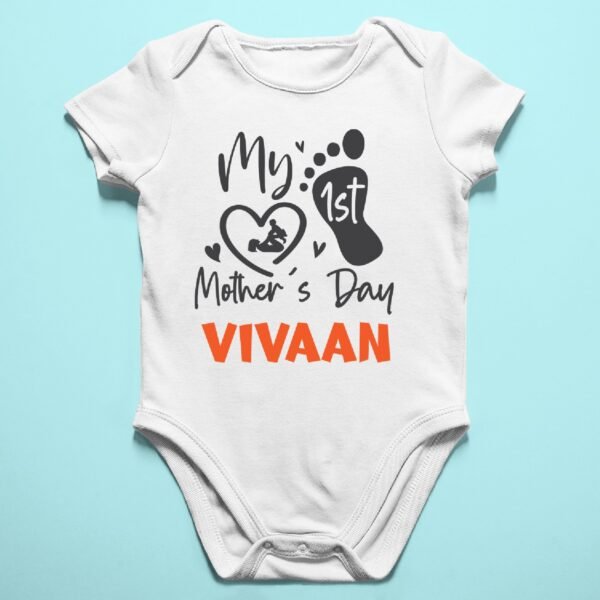 Personalized My First Mother’s Day Baby Rompers-Tshirts