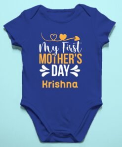 Personalized My First Mother’s Day Baby Rompers-Tshirts