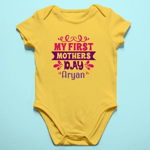 Personalized My First Mother’s Day Baby Rompers-Tshirts