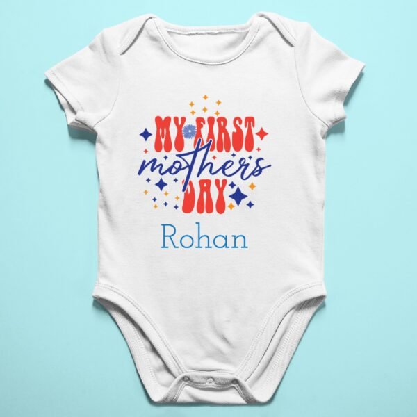 Personalized My First Mother’s Day Baby Rompers-Tshirts