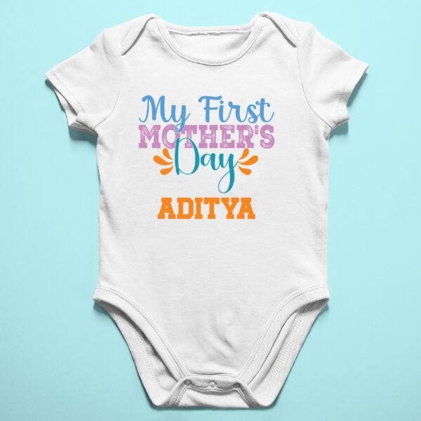 Personalized My First Mother’s Day Baby Rompers-Tshirts