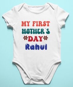 Personalized My First Mother’s Day Baby Rompers-Tshirts