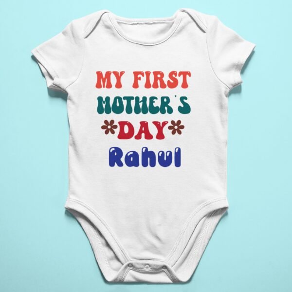 Personalized My First Mother’s Day Baby Rompers-Tshirts