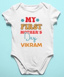 Personalized My First Mother’s Day Baby Rompers-Tshirts