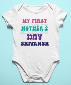 Personalized My First Mother’s Day Baby Rompers-Tshirts