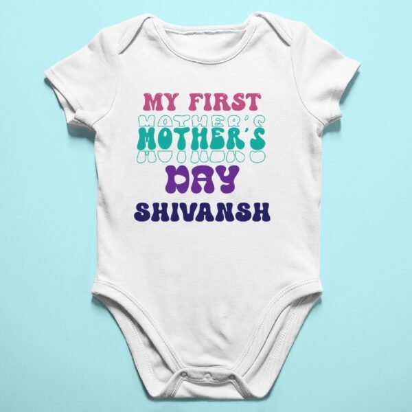 Personalized My First Mother’s Day Baby Rompers-Tshirts