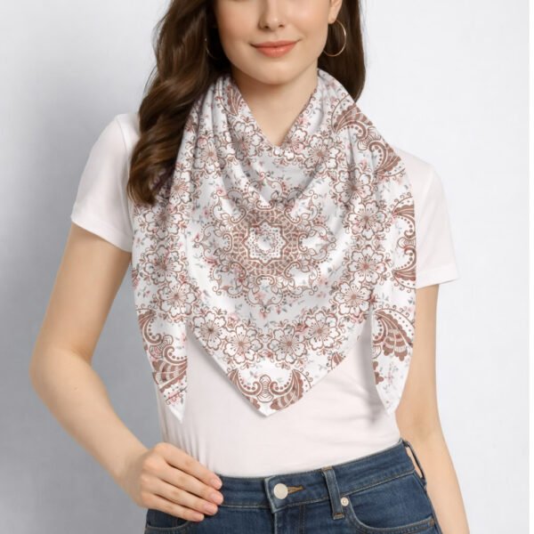 Personalized Women's Printed Scarf - Printed with beauty, Women's Printed Scarf