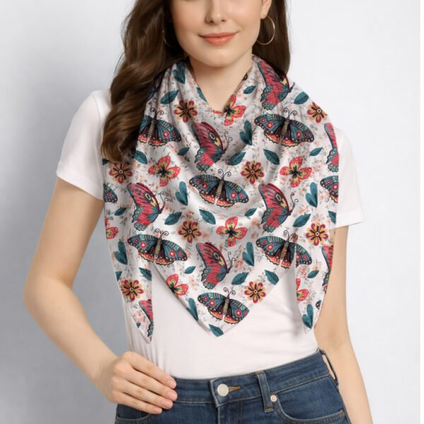 Personalized Women's Printed Scarf - Printed with beauty, Women's Printed Scarf